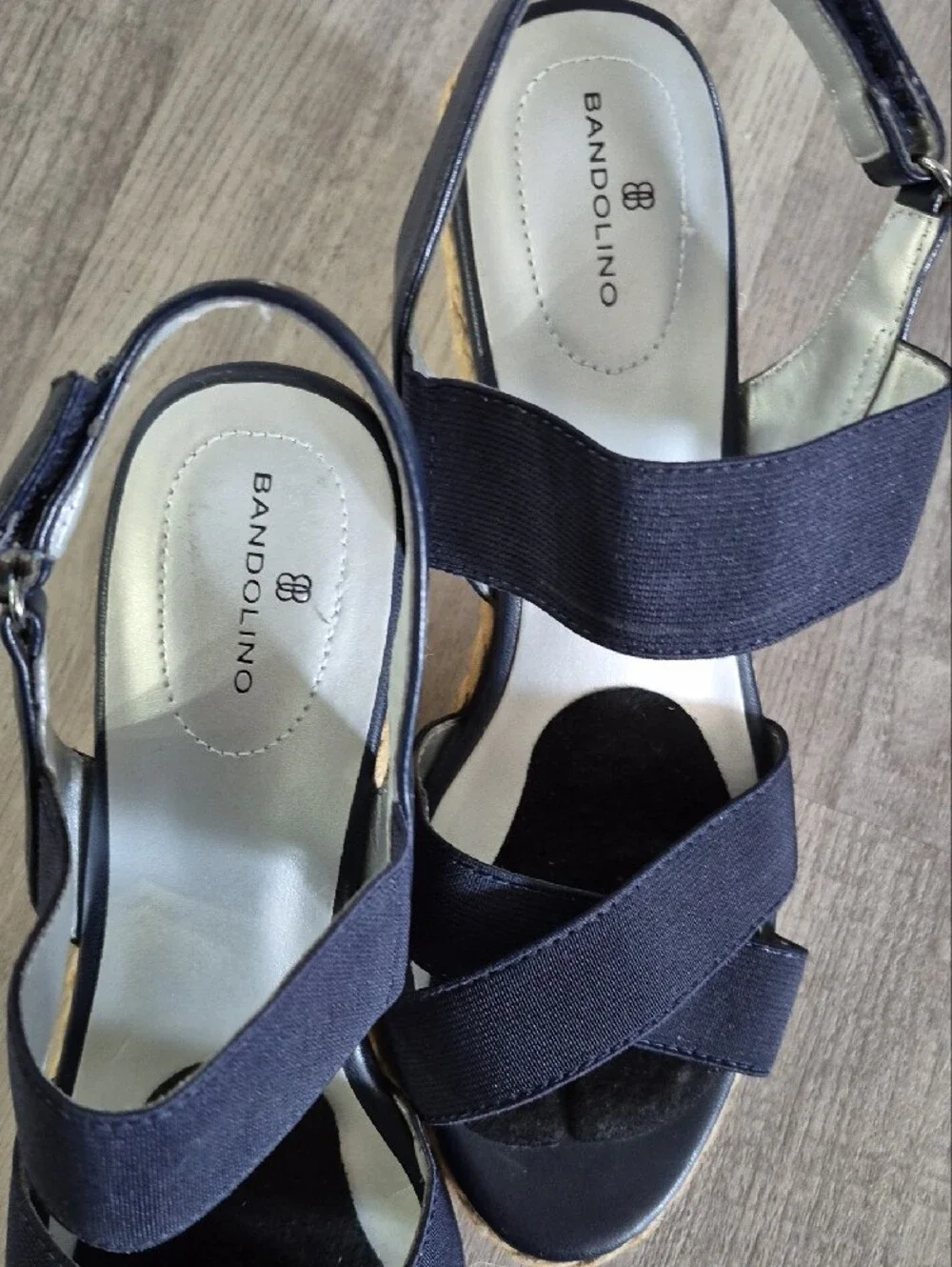 Bandolino blue wedge